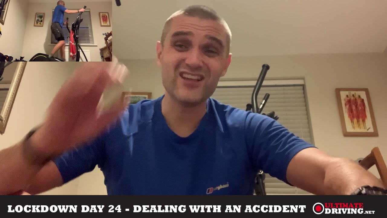 Dealing With Aftermath Of An Accident - Free Driving Lesson Tips In Lockdown Day 24: