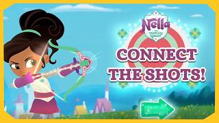 Nella the Princess Knight: Connect the Shots Gameplay (Browser Game)