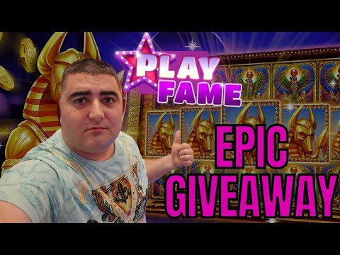 🔴MIND BLOWING JACKPOTS + HUGE GIVEAWAY At PlayFame