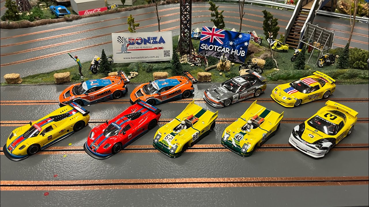 Slotcar Hub update NSR.  Revo slot . AFX . Scenery. Slot it 👍