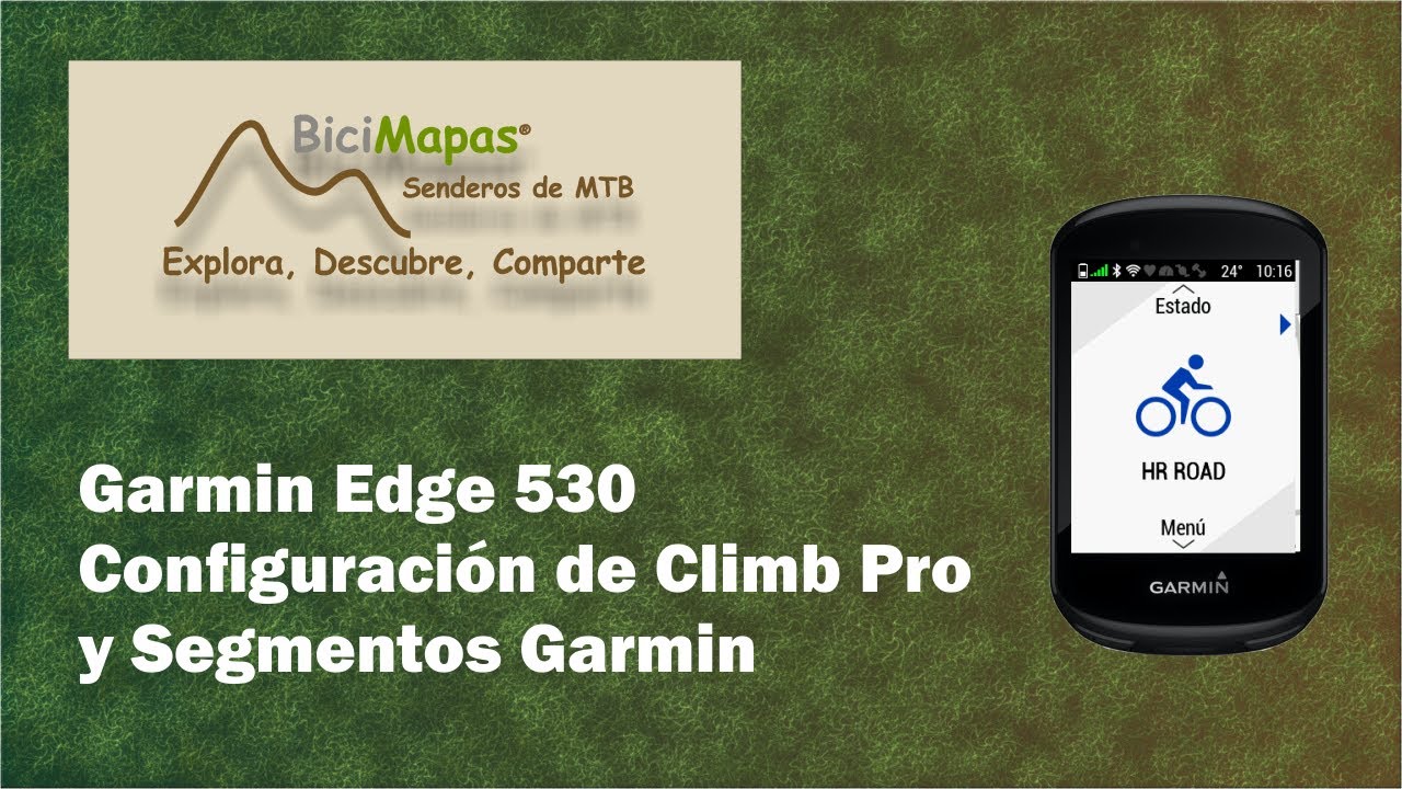 Impulsa tus rutas y entrenos con el ciclocomputador Garmin Edge 530 -  Showroom