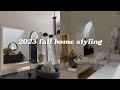 2023 fall home styling