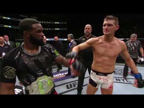 UFC 205: Tyron Woodley & Stephen Thompson Octagon Interview