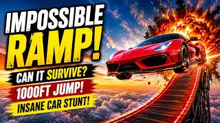 Impossible Car Ramp Stunt 🚗🔥 Mega Ramp Challenge | Crazy Car Jump Gameplay screenshot 3