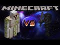 Iron and golem vs black skeleton 