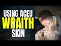 TRYING OUT NRG ACEU WRAITH SKIN in Apex Legends Season 9