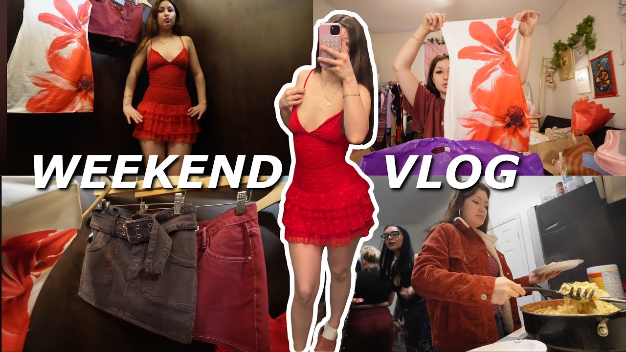 WEEKEND VLOG: Shop w/ Me for Valentines Day + Last Minute Prep for Delizah's 2nd Birthday!