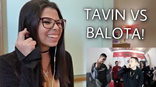 REACT | TAVIN X BALOTA | BATALHA DA ALDEIA X BATALHA DO LÍBANO