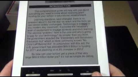 ECTACO jetBook Colour 9" ebook Reader full review