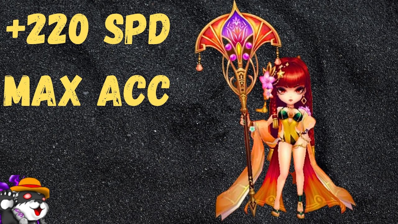 The Power Of Sekhmet (Fire Desert Queen) In RTA  Summoners War