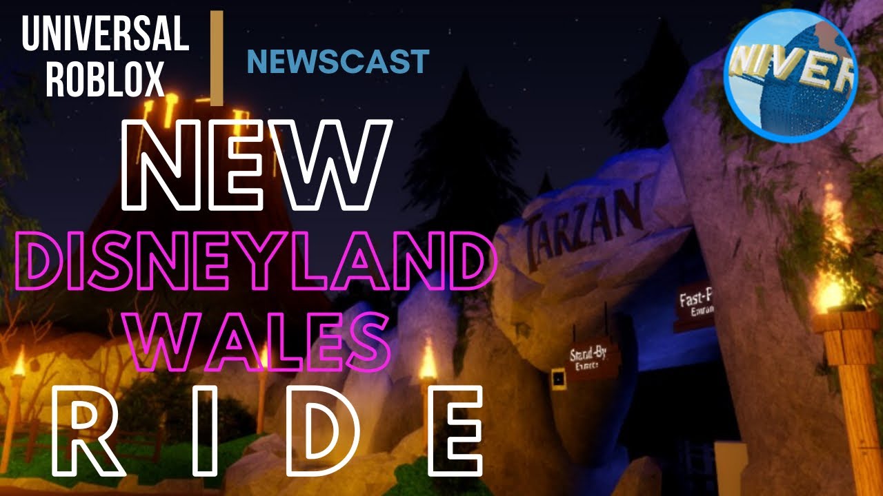 NEW DISNEYLAND WALES RIDE OPENING THIS WEEK | Universal Roblox Newscast ...