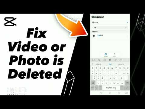 How to Fix Video or Photo is Deleted on capcut