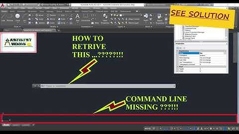 AutoCAD Command line Prompt Missing.