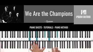 We Are The Champions (Easy Piano) - Freddie Mercury