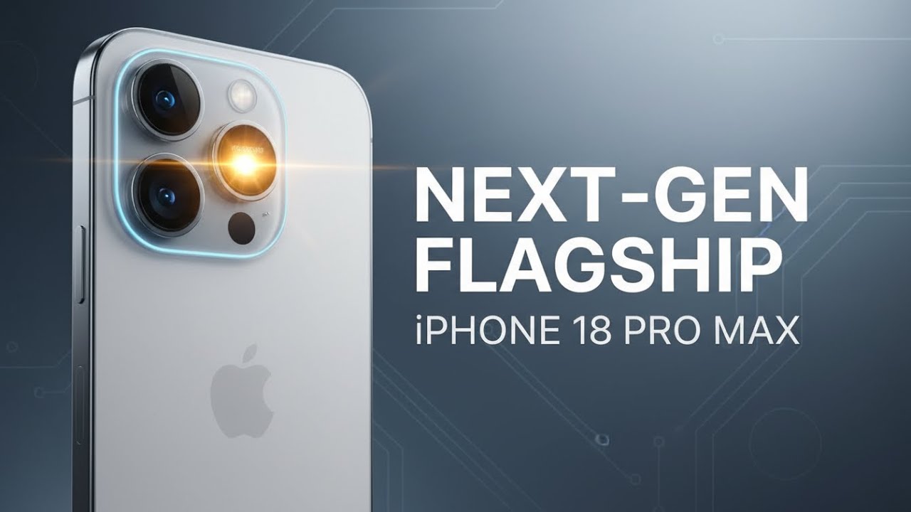 iPhone 18 Pro Max – флагманская революция Apple 2026 года!