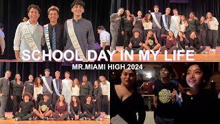 SCHOOL DAY IN MY LIFE *sophmore year* | mr miami high pageant