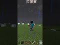heavy rain in Minecraft gameplay shorts minecraftshorts