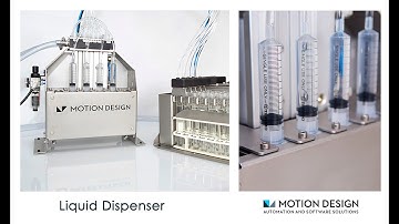 Liquid Dispenser - Laboratory Automation | Motion Design
