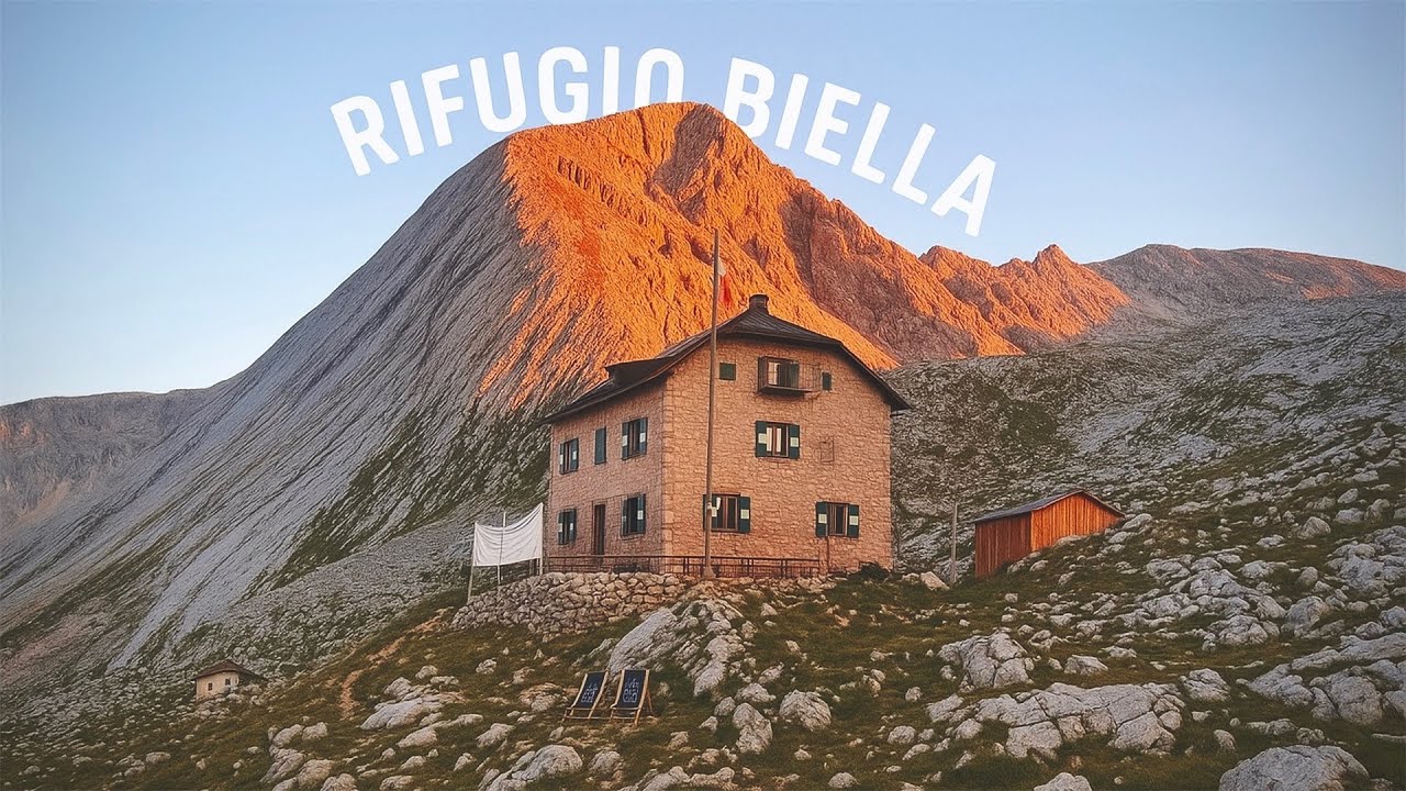 RIFUGO BIELLA ALLA CRODA DEL BECCO - Seekofel Hütte • Dolomiti d' Ampezzo - [4K]