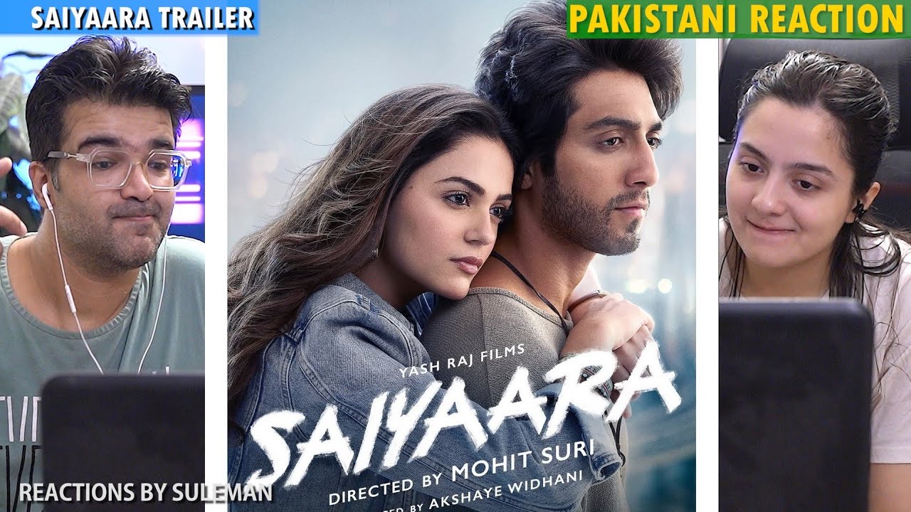 Pakistani Couple Reacts To Saiyaara Trailer | Ahaan Panday | Aneet Padda | Mohit Suri