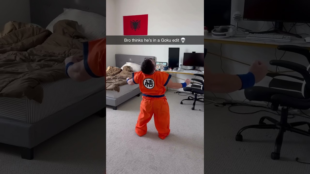 Bro thinks he’s in dragon ball z 😭 