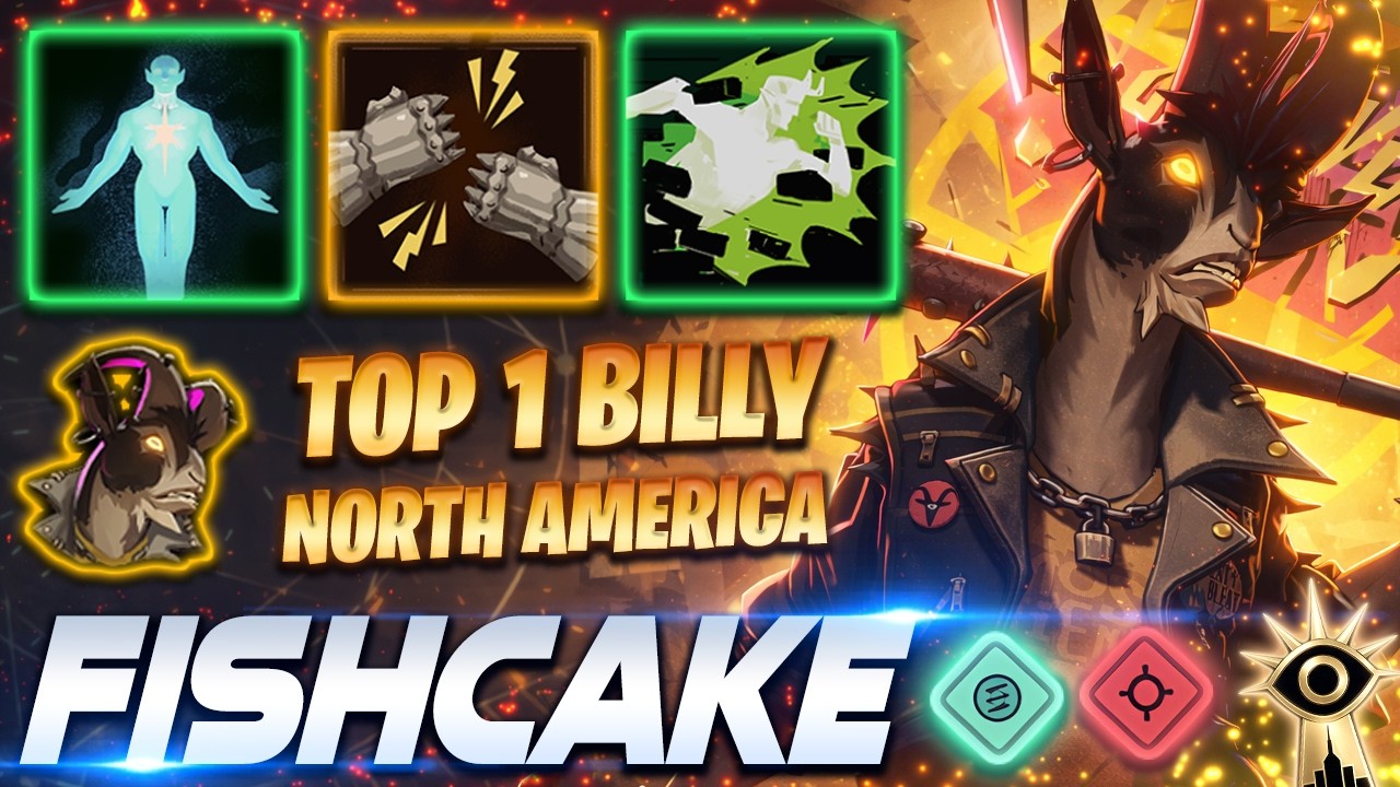 Fishcake TOP 1 Billy of NA - Deadlock Pro Gameplay & Guides [Watch & Learn]