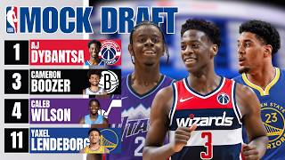 2026 NBA Mock Draft | Full 1st Round Before the NBA Draft Lottery