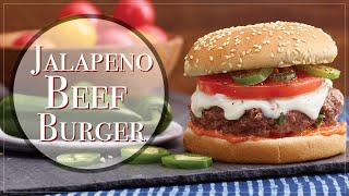 How to make Jalapeno Beef Burger I Tasty Table I 2021 Resimi