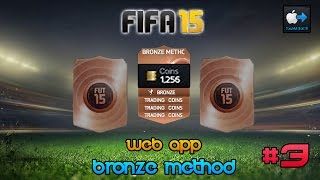 FIFA 15: Ultimate Team WEB APP | Bronze Method Trading Tips #3 screenshot 2