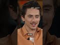 Timothée Chalamet's Wild "Souvenir" from Matthew McConaughey on Interstellar