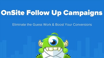 OnSite Follow Up Campaigns: Convert Website Visitors with The Right Offer