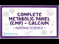 Complete metabolic panel cmp  calcium clinical nursing care