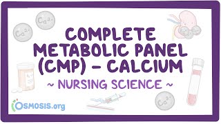 Complete metabolic panel (CMP)  Calcium: Clinical Nursing Care