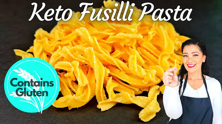 Keto Fusilli Pasta | Lupin Flour Recipe