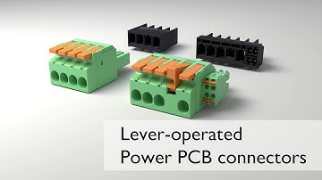 Easy electrical connection with the PCB connectors by PHOENIX CONTACT