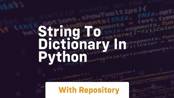 string to dictionary in python