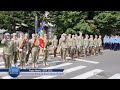 Ceremonia militară dedicată Zilei Imnului Naţional al României