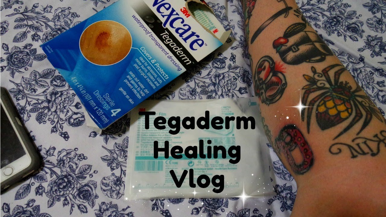 Tegaderm Diary Vlog Tattoo Healing  YouTube
