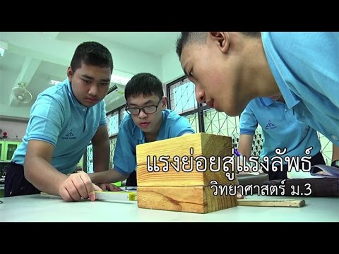 วิทยาศาสตร์ ม.3 แรงย่อยสู่แรงลัพธ์ ครูแอนนา สุขสังวาลย์