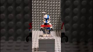 Capitain Rex vs 501st officer #starwars #legostarwars #clonewars #clonetrooper