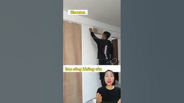 Thi công tấm lam song ốp tường làm cửa ẩn cực đẹp mắt | Tấm ốp lam sóng | Haroma