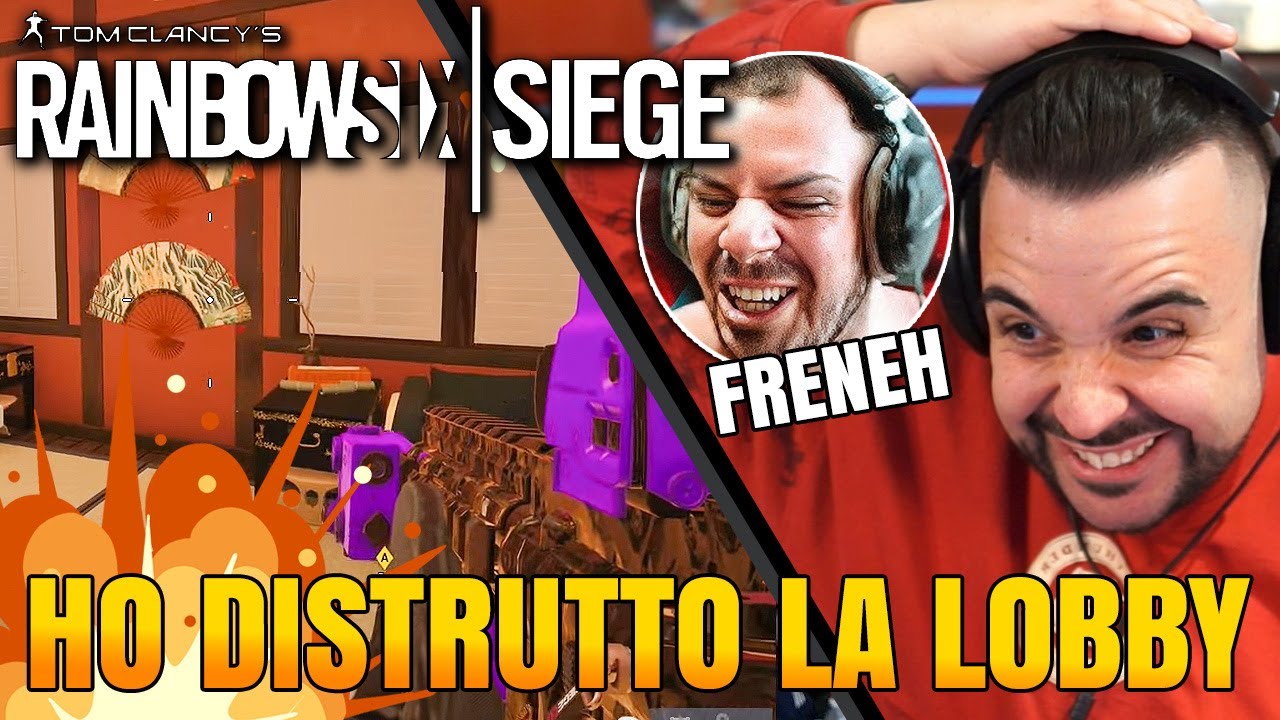 Rainbow six con FRENEH, distruggo tutto!