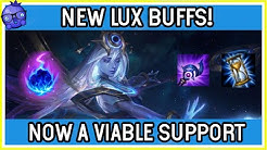 NEW Support LUX BUFFS - Now actually a decent support? - League of Legends