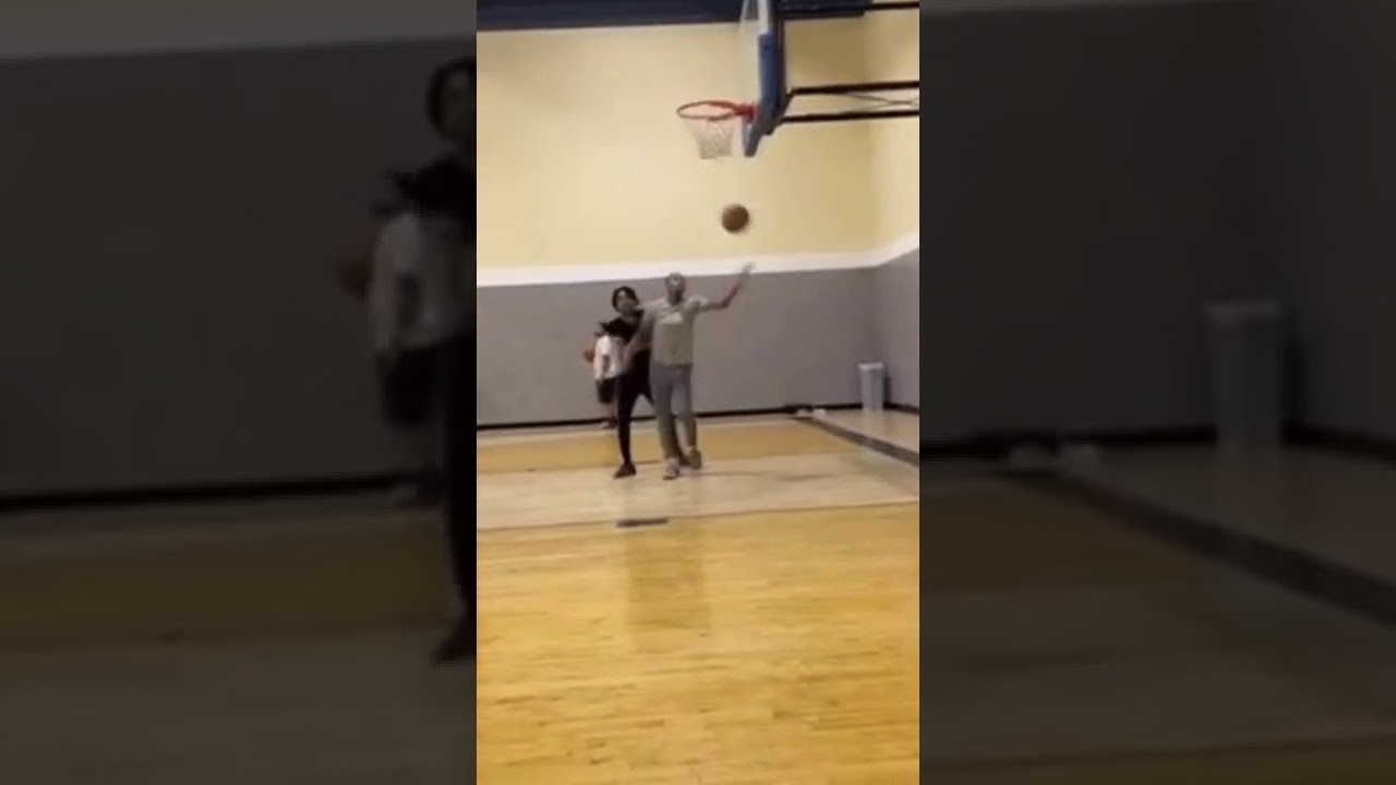 He is a baby ! basketball hoops ballislife nba Win Big Sports
