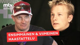 Kimi Räikkönen's first and last interview for Finnish TV