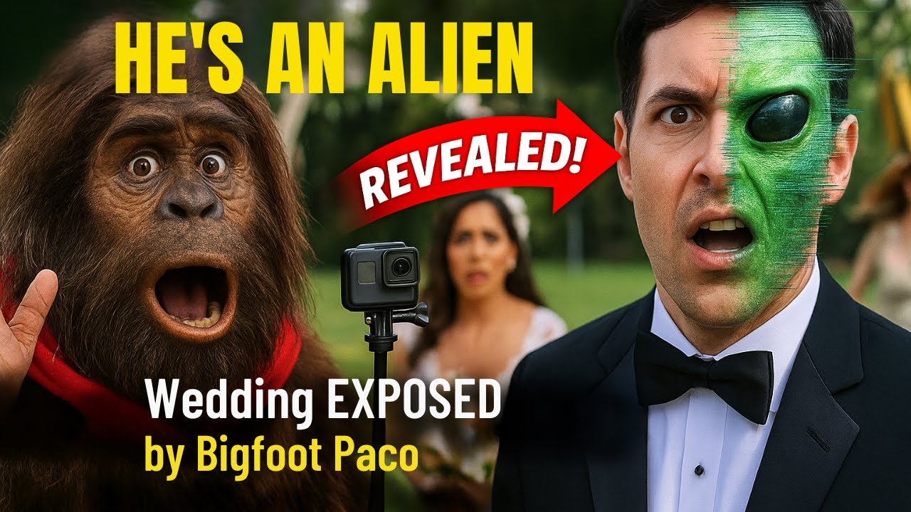 Bigfoot Exposes Alien Groom at Wedding - YouTube