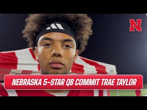 Nebraska Football 5-star QB commit Trae Taylor talks 7 TDs after 49-47 win on Friday night | GBR