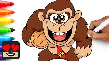 How To Draw Donkey Kong