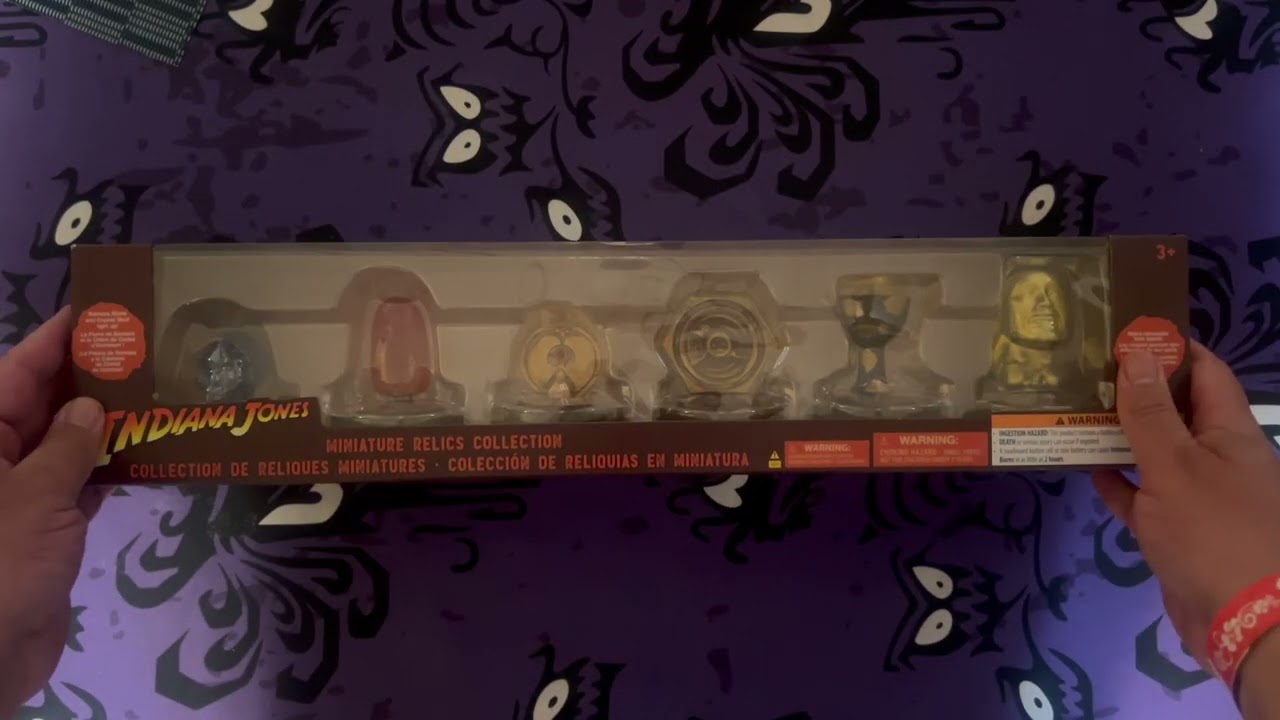 Indiana Jones Miniature Relics || Your Nerd Side Toys