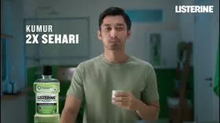 Listerine Green Tea,  Kurangi 99% Kuman Dan Fluoridenya Cegah Gigi Berlubang
